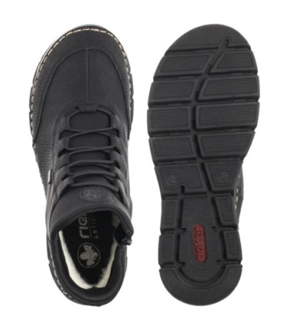 Rieker Czarne 55069-00 Black (RI300-b) batai