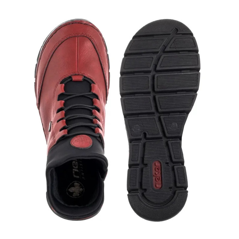 Rieker Czerwone 55069-35 Red (RI300-c) batai