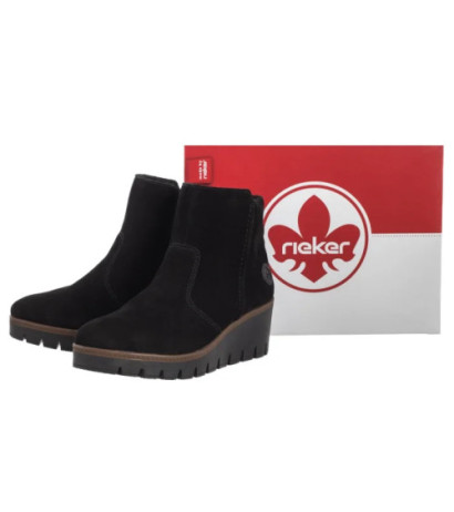 Rieker Czarne Y5065-00 Black (RI301-a) batai