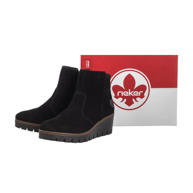Rieker Czarne Y5065-00 Black (RI301-a) batai