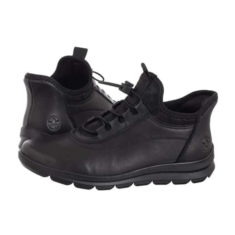 Rieker Czarne Z0057-00 Black (RI302-a) batai