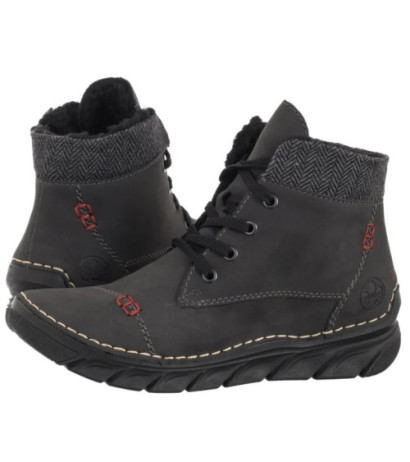 Rieker Szare 55031-45 Grey...