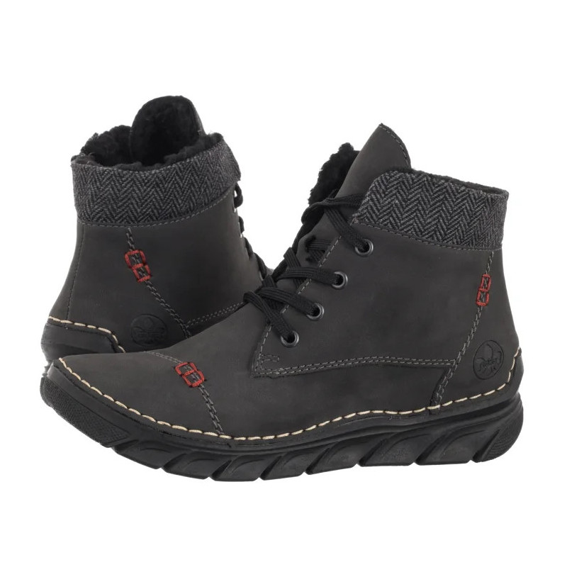 Rieker Szare 55031-45 Grey (RI303-a) batai