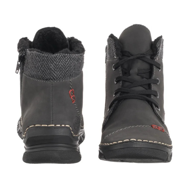 Rieker Szare 55031-45 Grey (RI303-a) batai