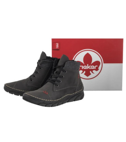 Rieker Szare 55031-45 Grey (RI303-a) batai