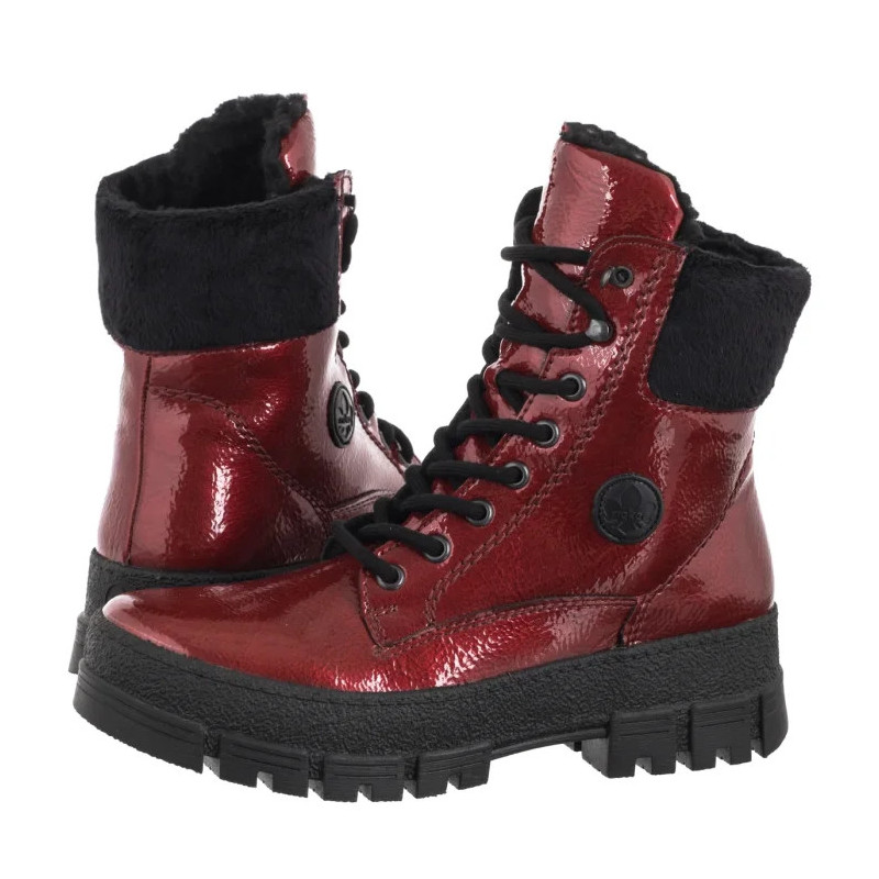 Rieker Czerwone Y0220-33 Red (RI304-a) batai