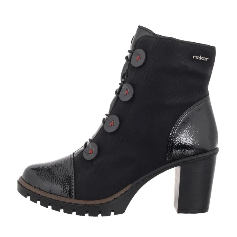 Rieker Czarne Y2576-00 Black (RI305-a) batai