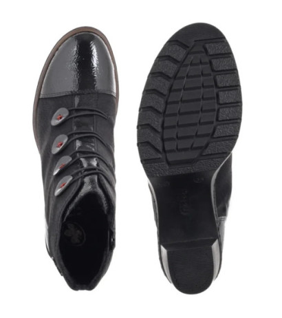 Rieker Czarne Y2576-00 Black (RI305-a) batai