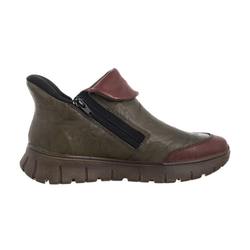 Rieker Zielone N1353-52 Green (RI306-a) batai