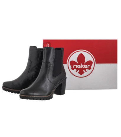 Rieker Czarne Y2580-00 Black (RI309-a) batai
