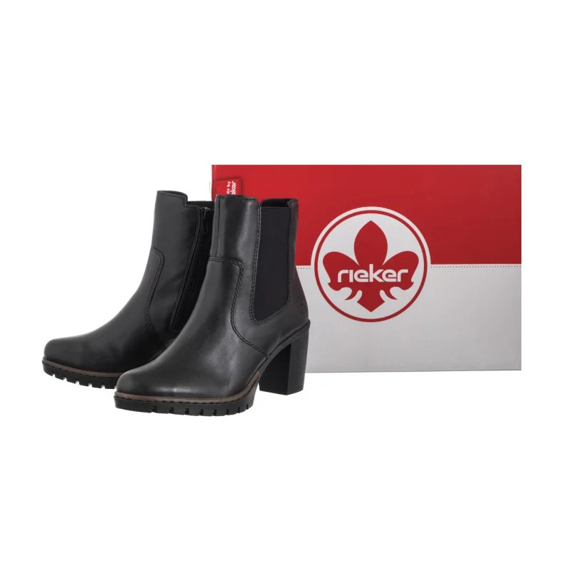 Rieker Czarne Y2580-00 Black (RI309-a) batai