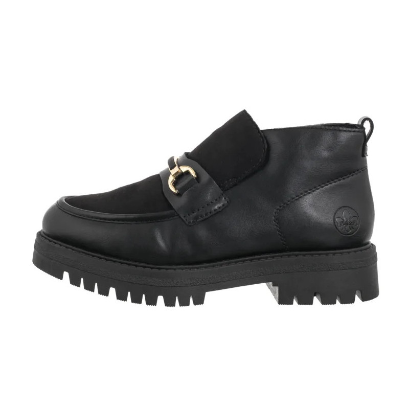 Rieker Czarne 47582-00 Black (RI310-a) batai
