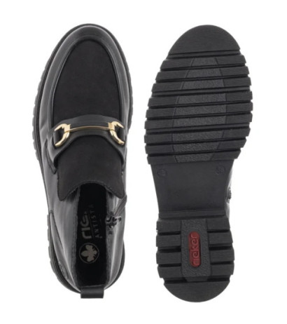 Rieker Czarne 47582-00 Black (RI310-a) batai
