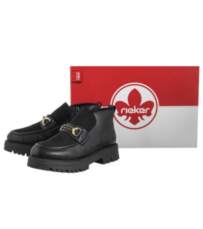 Rieker Czarne 47582-00 Black (RI310-a) batai