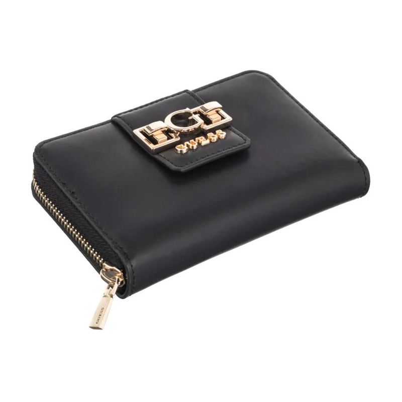 Guess Jane Slg Medium Zip Around SWVG98 91140 Black (GU796-a) rankinė