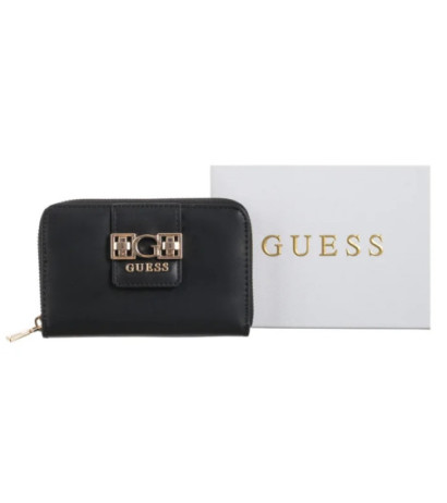 Guess Jane Slg Medium Zip Around SWVG98 91140 Black (GU796-a) rankinė