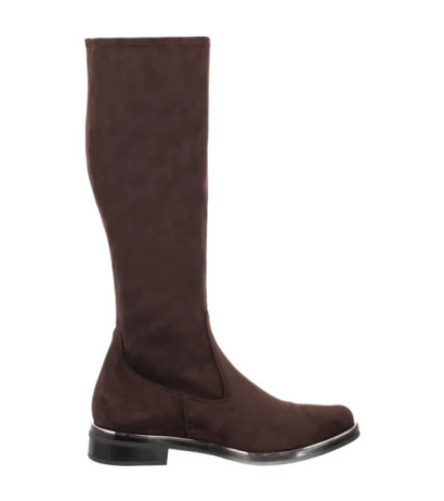 Caprice Brązowe 9-25512-41 302 Dk Brn Stretch (CP412-c) batai