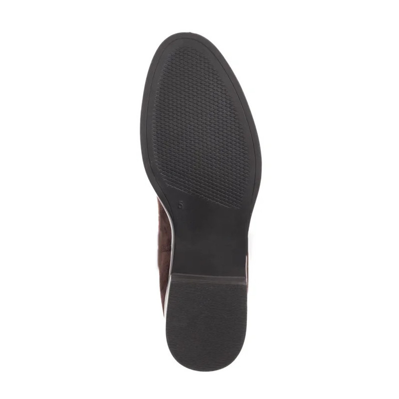 Caprice Brązowe 9-25512-41 302 Dk Brn Stretch (CP412-c) batai