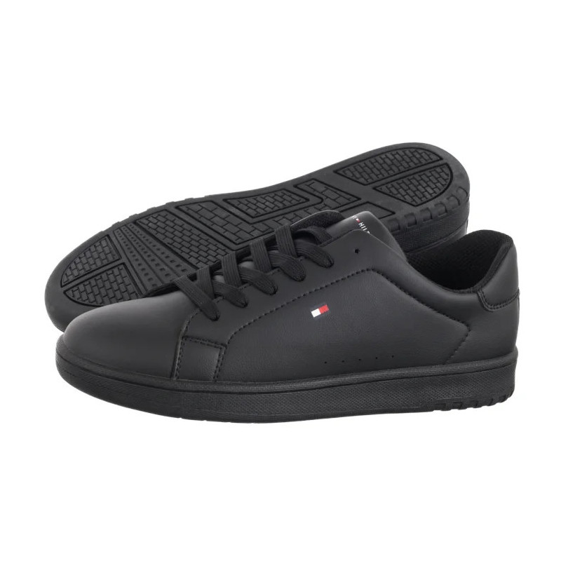 Tommy Hilfiger Low Cut Lace-Up Sneaker T3X9-34073-1355 999 Black (TH1377-b) sportiniai bateliai