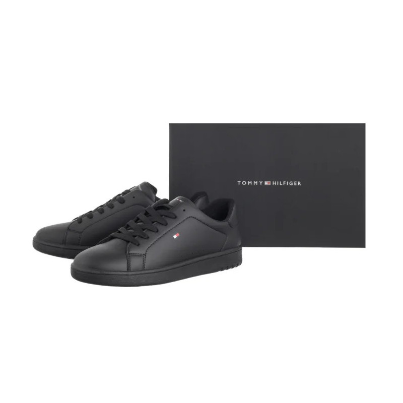 Tommy Hilfiger Low Cut Lace-Up Sneaker T3X9-34073-1355 999 Black (TH1377-b) sportiniai bateliai