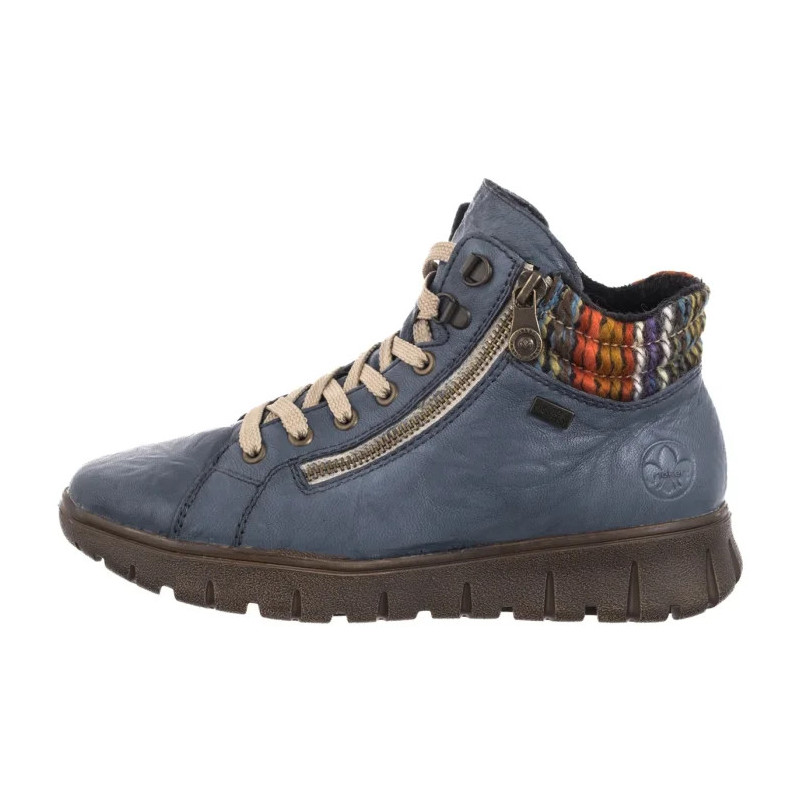 Rieker Niebieskie N1305-14 Blue (RI307-b) batai
