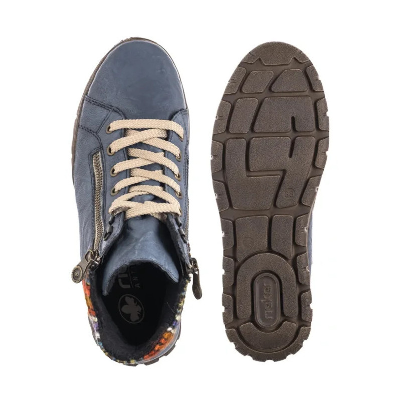 Rieker Niebieskie N1305-14 Blue (RI307-b) batai