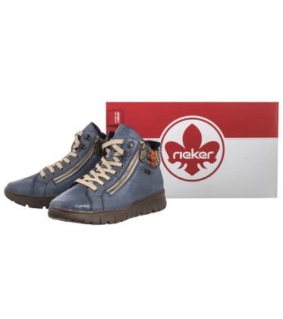 Rieker Niebieskie N1305-14 Blue (RI307-b) batai