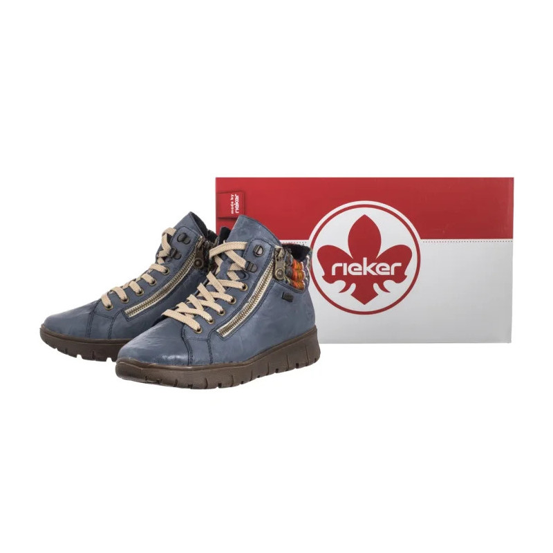 Rieker Niebieskie N1305-14 Blue (RI307-b) batai