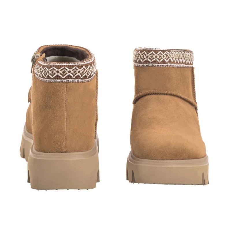 Rieker Brązowe W2074-24 Brown (RI311-a) batai
