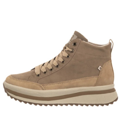 Rieker Beżowe W3871-60 Beige (RI312-a) batai