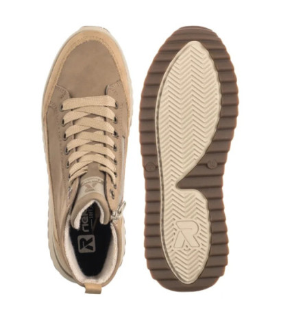Rieker Beżowe W3871-60 Beige (RI312-a) batai