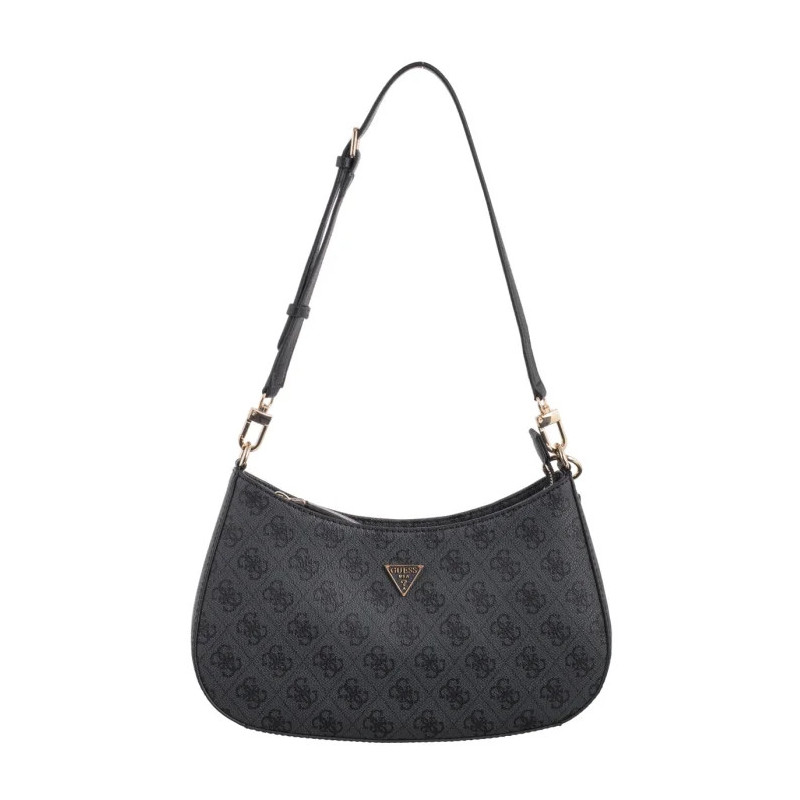 Guess Noelle II Top Zip Shoulder Bag HWBG96 71280 Coal Logo (GU773-a) rankinė