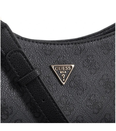 Guess Noelle II Top Zip Shoulder Bag HWBG96 71280 Coal Logo (GU773-a) rankinė