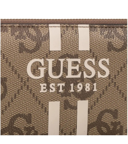 Guess Laurel II Slg Large Zip Around SWOS74 59146 Latte Logo (GU774-a) rankinė