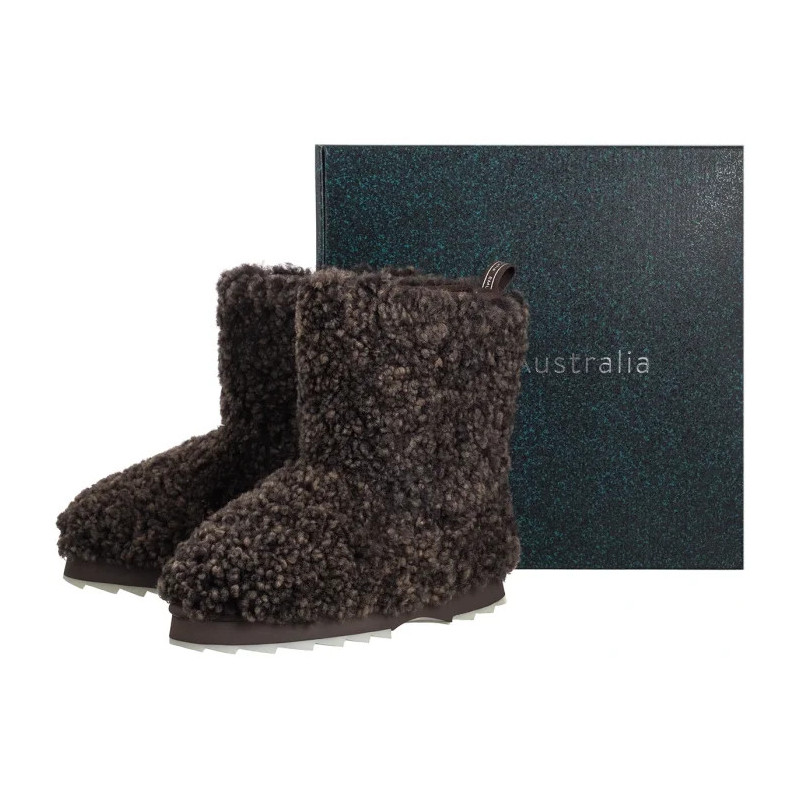 EMU Australia Sharky Lo Teddy Chocolate W13200 (EM542-a) batai