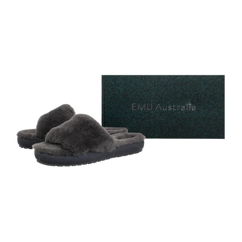 EMU Australia Mckay Charcoal W13088 (EM543-d) Moteriški batai/šlepetės