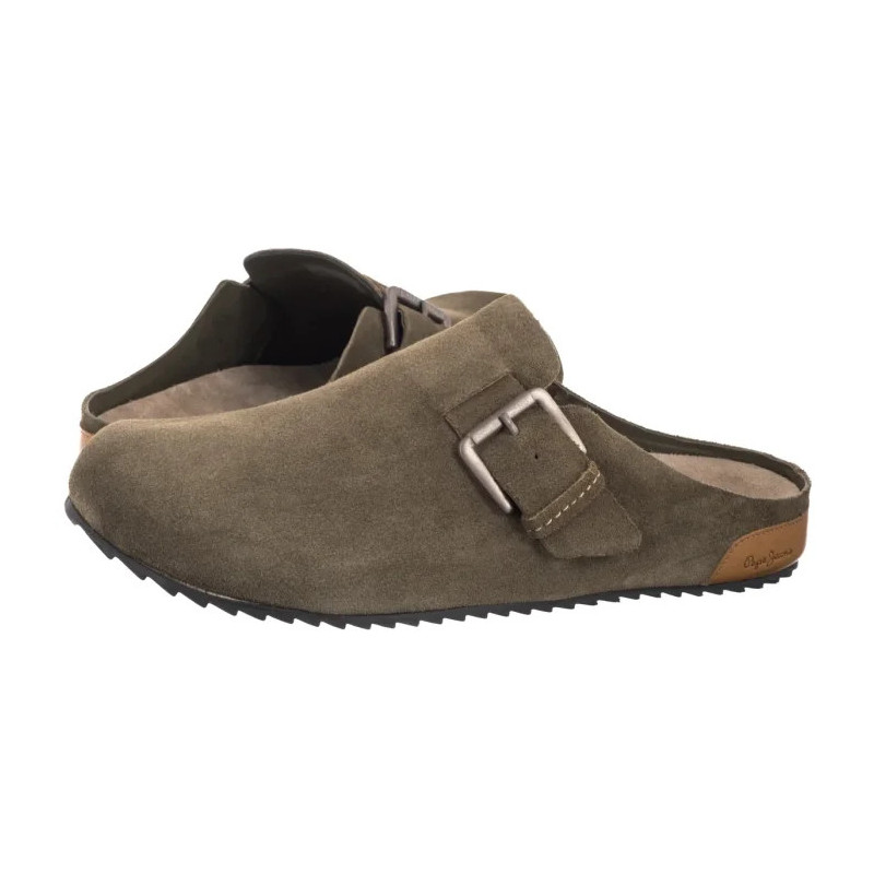 Pepe Jeans Corby Clog M Olive Green PMS90123 728 (PE72-a) šlepetės