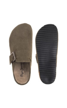 Pepe Jeans Corby Clog M Olive Green PMS90123 728 (PE72-a) šlepetės