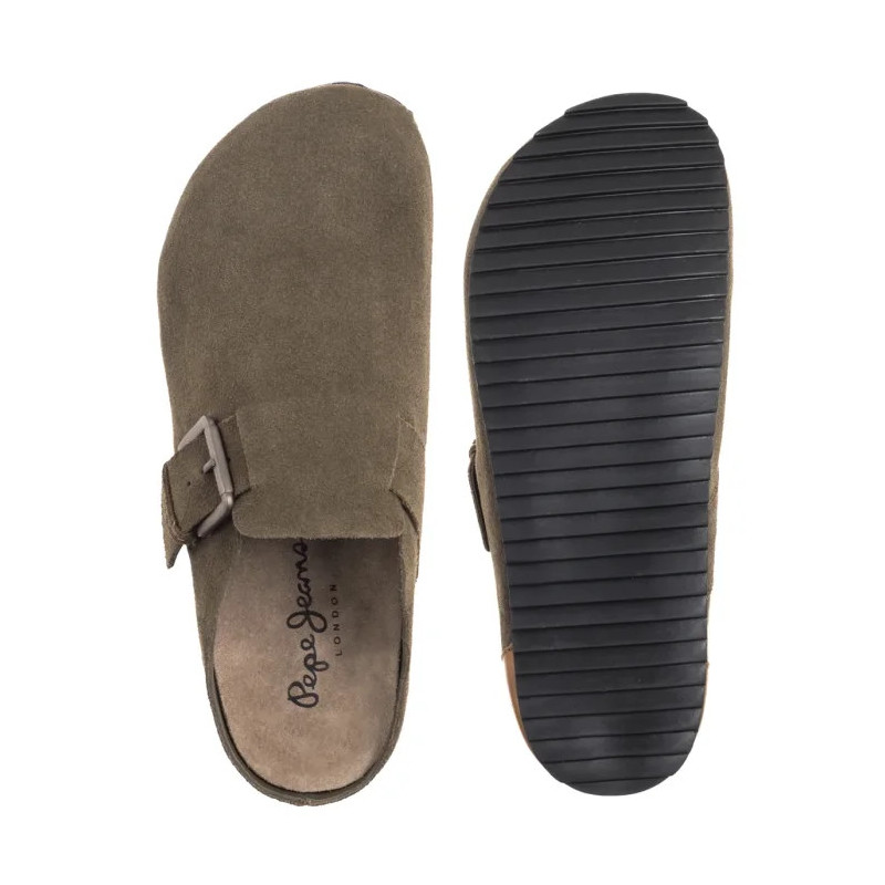 Pepe Jeans Corby Clog M Olive Green PMS90123 728 (PE72-a) šlepetės