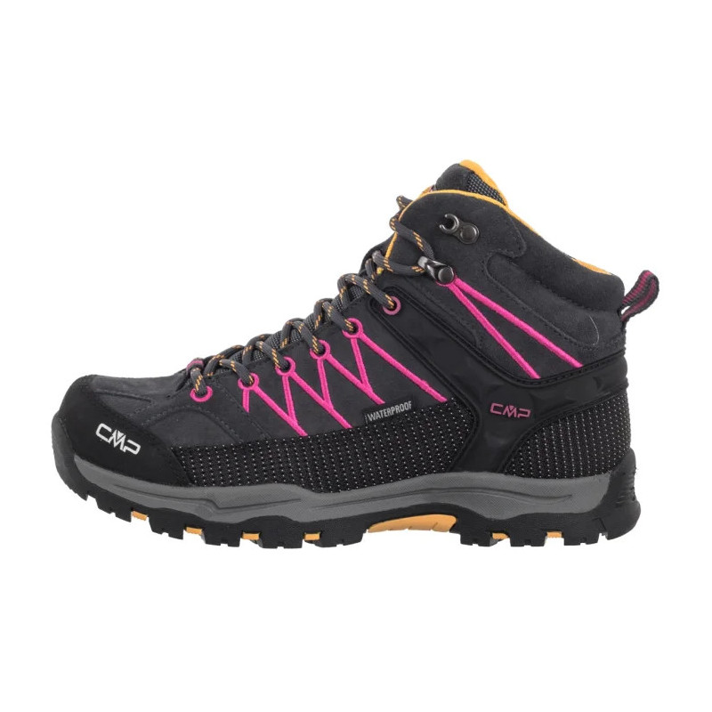 CMP Kids Rigel Mid Trekking Shoe Wp 3Q12944J 54UE Antracite/Bouganville (CM8-e) batai