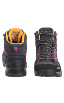 CMP Kids Rigel Mid Trekking Shoe Wp 3Q12944J 34UF Antracite/Yellow Fluo (CM8-e) batai