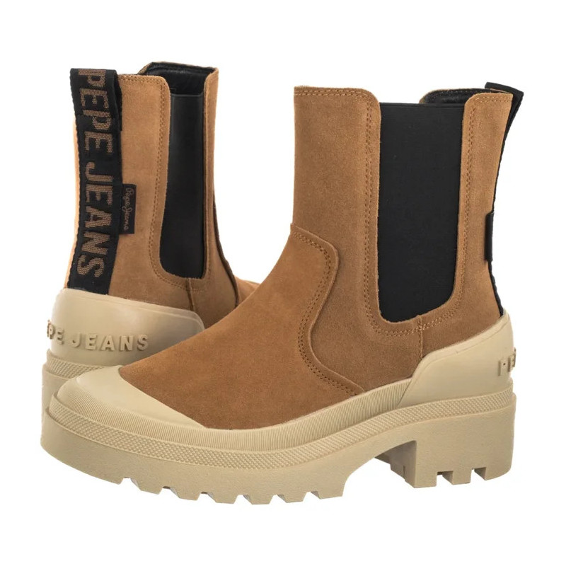Pepe Jeans Hale Chelsea Tan Brown PLS500005 869 (PE71-a) batai