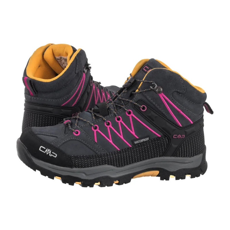 CMP Kids Rigel Mid Trekking Shoe Wp 3Q12944 54UE Antracite/Bouganville (CM1-b) aulinukai