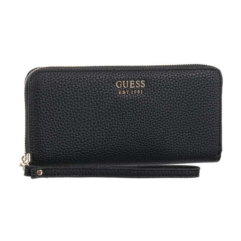 Guess Brenton Slg Lrg Zip Around SWPG96 48146 Black (GU798-a) rankinė