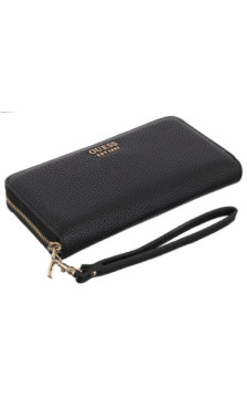 Guess Brenton Slg Lrg Zip Around SWPG96 48146 Black (GU798-a) rankinė