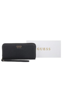 Guess Brenton Slg Lrg Zip Around SWPG96 48146 Black (GU798-a) rankinė