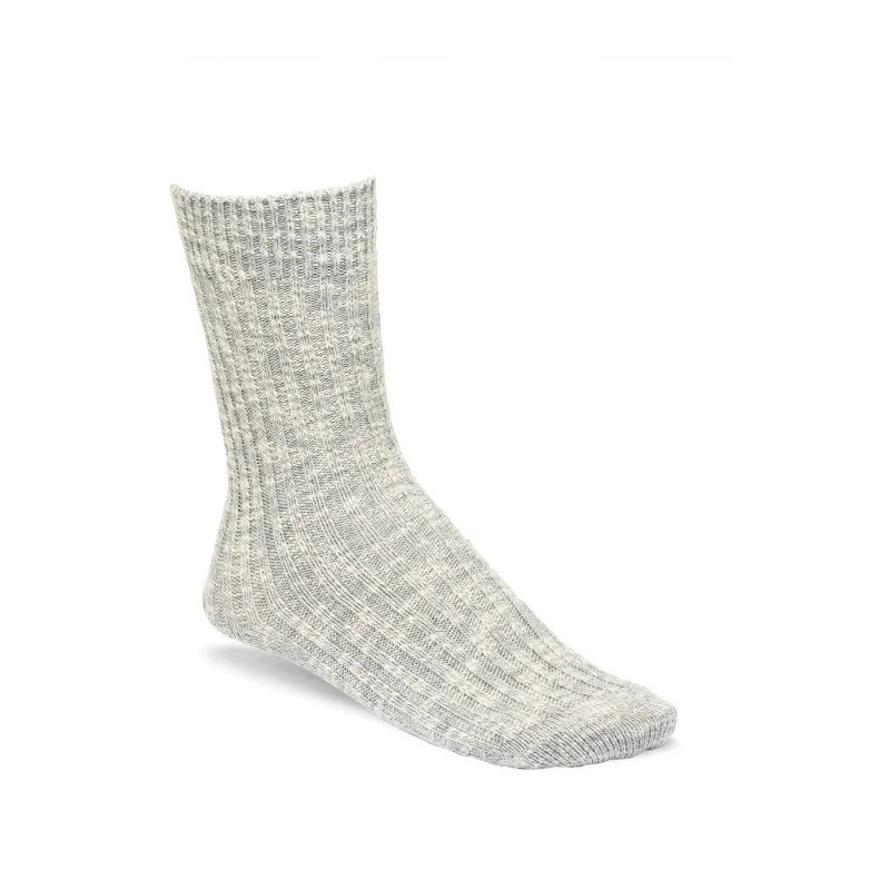Birkenstock Cotton Slub W Gray/White 1008032 (BK341-a) kojinės