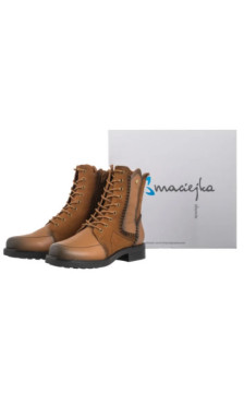 Maciejka Żółte A7155-07/00-7 (MA1455-b) batai