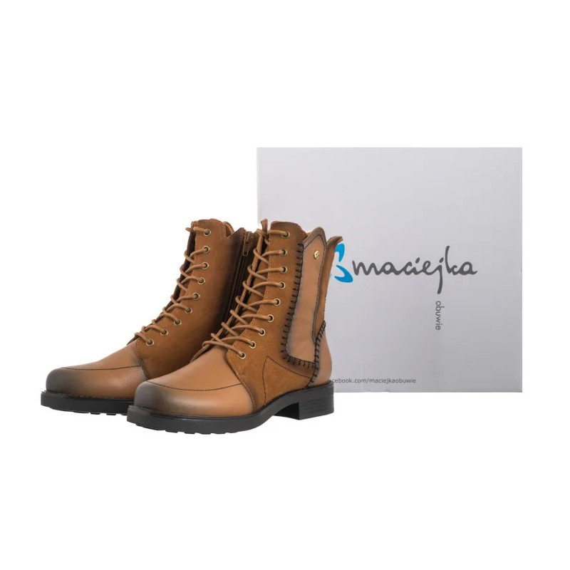 Maciejka Żółte A7155-07/00-7 (MA1455-b) batai