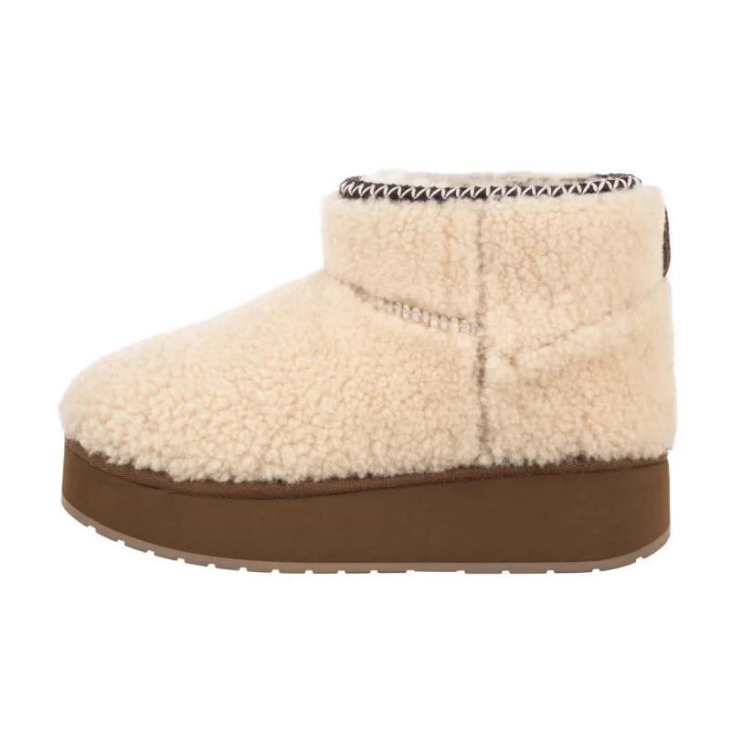 EMU Australia Stinger Micro Flatform Teddy Natural W13187 (EM545-a) batai